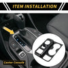 Ford Maverick Carbon Fiber Gear Shift Frame Panel Cover (2022-2024)