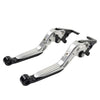 BMW S1000XR Silver CNC Extendable Brake Clutch Levers (2015-2021)