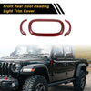 Jeep Wrangler JK Pink Front Rear Roof Reading Light Trim Covers (2011-2017)