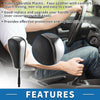 BMW 1 Series Faux Leather Chrome Gear Shifter Knob (2006-2011)