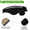 Honda Odyssey 2009-2014 Sun Protector Pad Black Dashboard Cover Mat