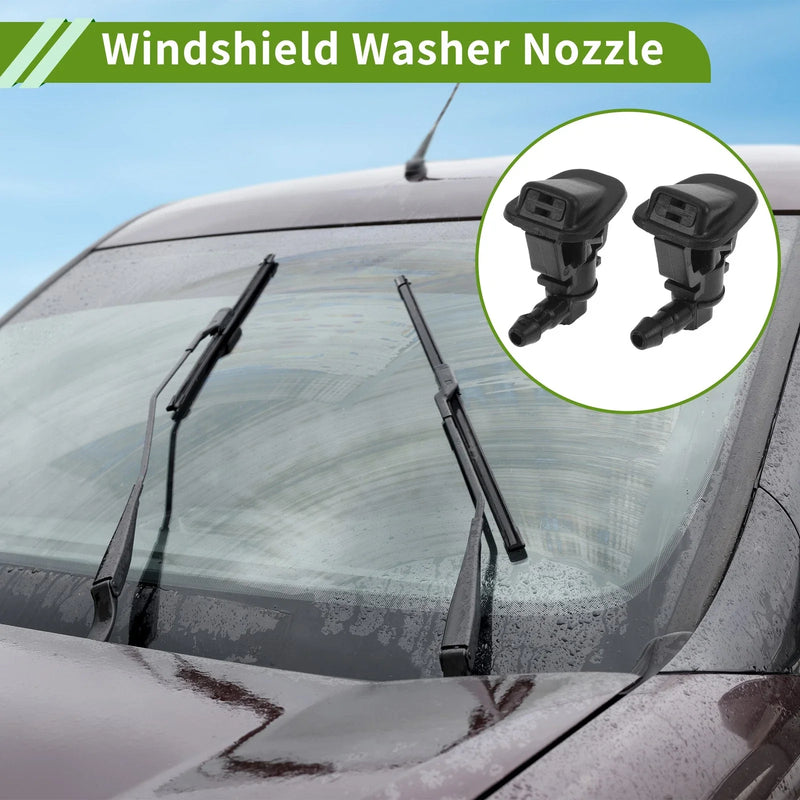 Jeep Wrangler Gladiator Windshield Washer Nozzle 2 x (2018-2023)