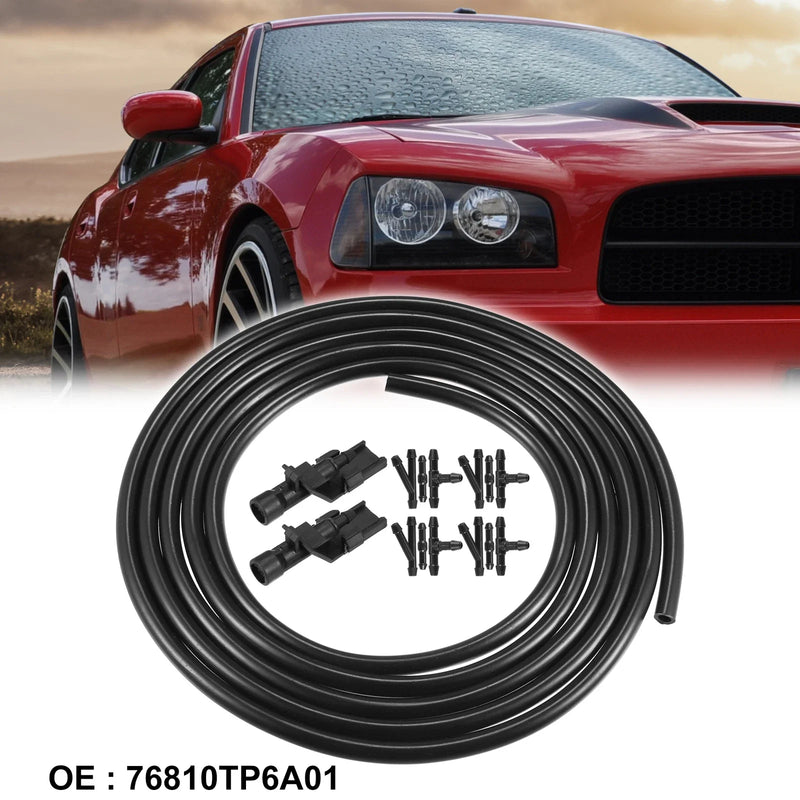 Honda 2 x Windshield Washer Nozzles & 2.5m Hose Kit (2016-2021)