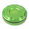 Honda Yamaha Suzuki BMW 52MM Rear Brake Fluid Reservoir Guard Aluminum Green