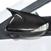 Mazda 3 2010-2013 Real Carbon Fiber Stick-on Side Mirror Shell Cover Caps