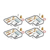 Honda CBR600F Hurricane 4x Carburetor Repair Kit (1987-1990)