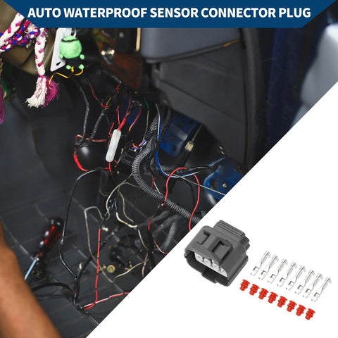 Honda - 1 Set () 8 Pin Auto Waterproof Sensor Connector Plug