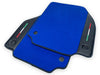 Ferrari 488 GTB (2015-2022) - AutoWin Brand with Carbon Fiber Blue Floor Mats