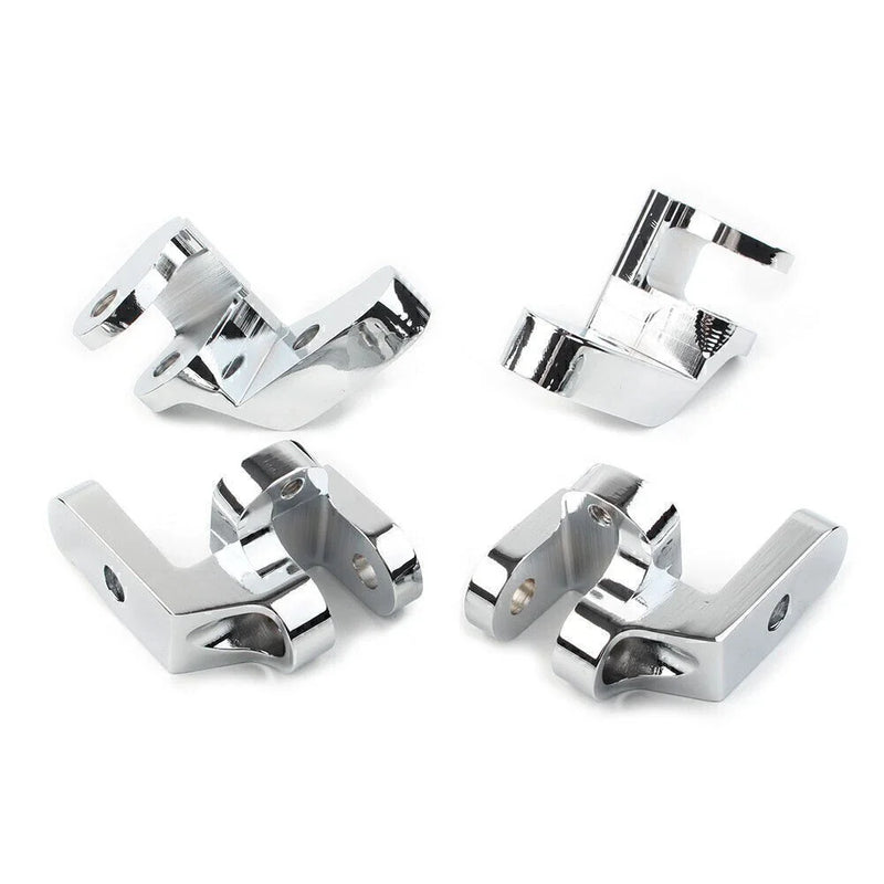 Harley 1997-2016 Front Driver Floorboards Footpegs Relocation Brackets