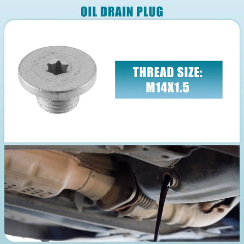 Chevrolet Corsa Engine Oil Drain Plug (1993-2009)