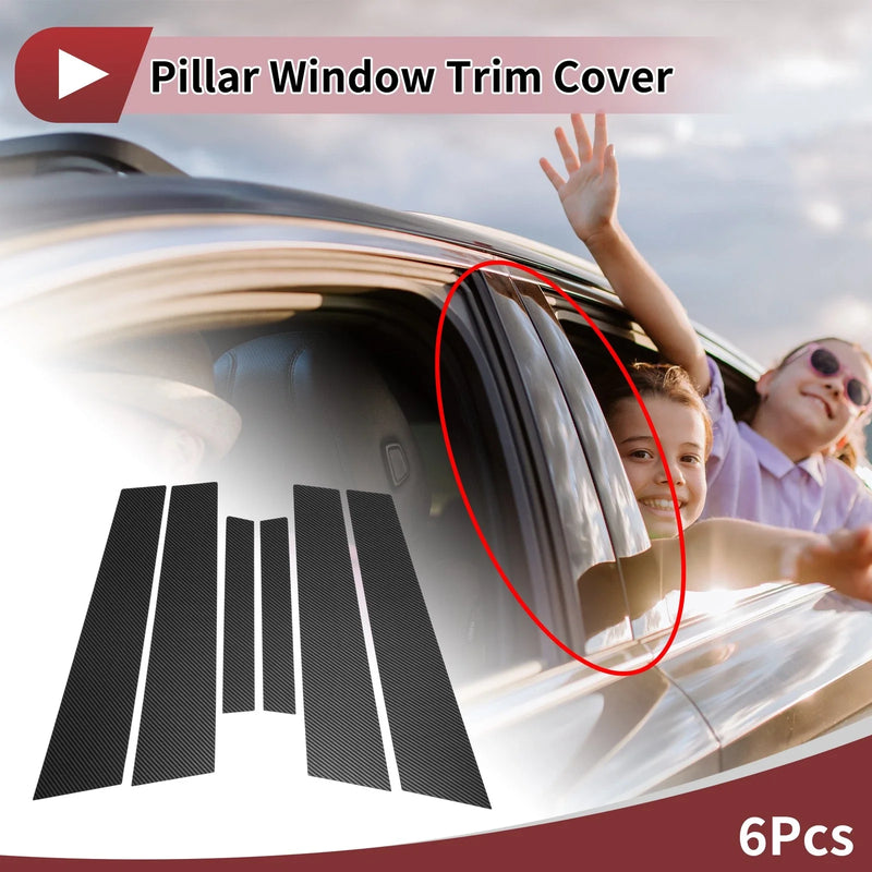 Volvo S60 (2014-2019) Left Right Door Pillar Window Trim