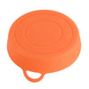 Silicone Anti-Slip Car Cup Holder Insert Coaster Mat Pad Universal Orange