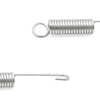 Honda CG125 2 x Silver Tone Motorcycle Foot Kickstand Side Stand Springs