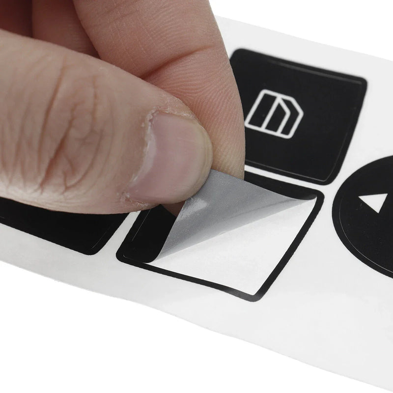 Mercedes Benz Auto Window Switch Button Repair Sticker Decal (2007–2014)