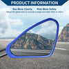 Motorcycle M8/M10 1 Rear View Mirrors Black Blue