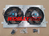 HQ HJ HX HZ 253 & 308 V8 Holden Aluminum Shroud + Thermo Fan (1971-1980)