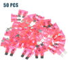 Cars, Boats, Trucks, SUVs, Motorcycles Pink 50pcs Mini Blade Fuses 4A