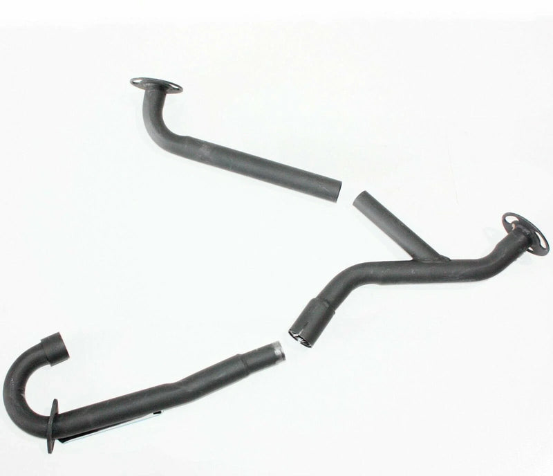 250cc Hummer Style ATV Blue Alloy Twin Exhaust Pipe Mufflers