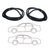 Mazda Familia 323 GLC Hatchback 1980-1984 Front Door Weatherstrip x2