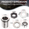 Yamaha MOTO-4 Front Sprocket Lock Nut Washer Kit