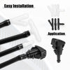 Jeep Grand with 2M Hose Front Windshield Washer Nozzle Kit