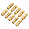 10 x Brake Line Connector Without Flaring 4.75mm 3/16in Double Cutting Ring