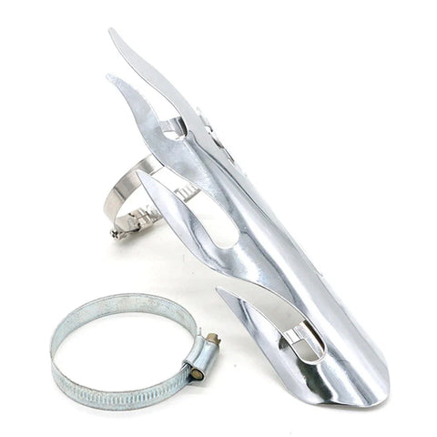 Motorcycle Chrome Muffler Pipe Heat Shield Cover