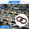 2 x Oil Seal 30x42x7mm FKM Rubber Seal Ring Rotary Shaft Seal