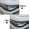 Alfa Romeo Giulia Black Headlight Eyebrow Eyelids Covers (2015-2024)