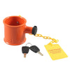 Orange Trailer RV Camper 5th Wheel Anti Theft Pin Lock