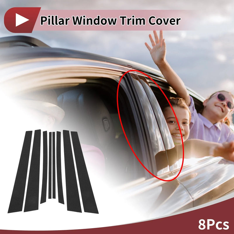 Toyota RAV4 Door Pillar Window Trim 4 x (2001–2005)
