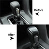 Honda Civic Carbon Fiber Console Gear Shift Knob Cover Trim (2016-2020)