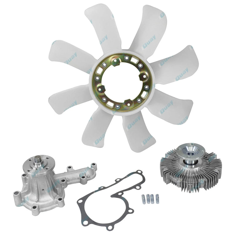 Landcruiser PZJ70 PZJ73 3.5L 1PZ Water Pump Fan Clutch & Blade (1990-1993)