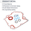 Dodge 3.7L 4.7L Engine Timing Cover Gasket Set