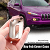 Jeep Grand Cherokee (2014-2021) Pink TPU Key Fob Cover Case