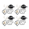 Honda CBR900RR Carburetor Repair Kit Float Diaphragm 4 x Set (1996-1999)