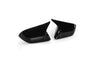 Ford Mustang Glossy Black Ox Horn Rearview Mirror Lid Cover Trim (2015-2023)