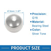 G16 21.4mm Bearing Ball Steel G16 Precision Silver Tone 10 Pcs