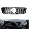 Benz ML Class W164 GTR Style Front Bumper Hood Diamond Grille (2009-2012)