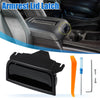 GMC Matte Black Center Console Cover Lock Armrest Lid Plastic