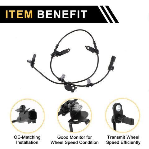 Chevrolet Silverado 1500 ABS Wheel Speed Sensor (2020 - 2024)