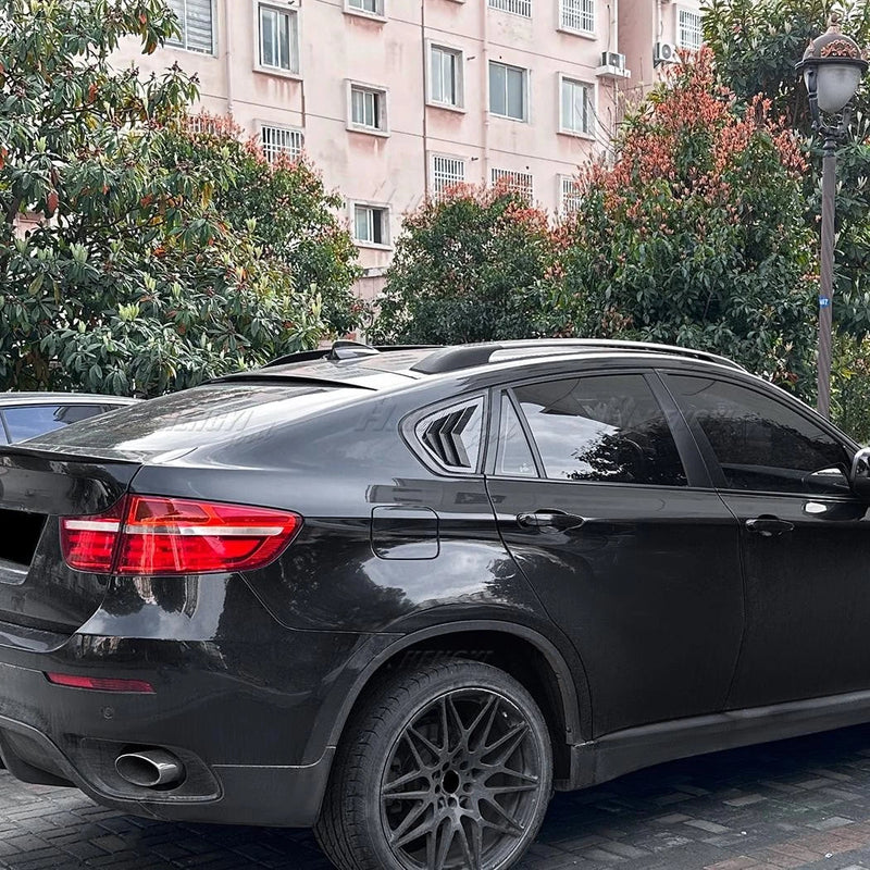 BMW X6 Rear Side Window Louver Vent Cover Trim Add-On (2008–2014)