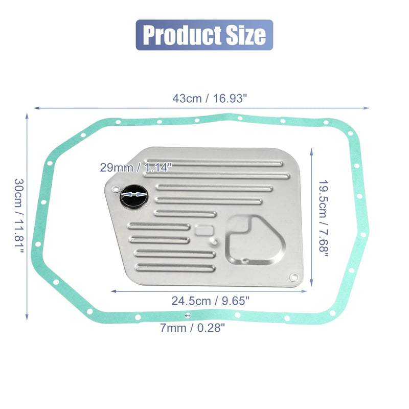 BMW 740iL Base 1 x Transmission Filter Oil Pan Gasket Kit