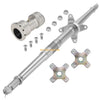 Honda TRX400X Rear Axle Shaft & Wheel Hub & Bearing Carrier (2009–2014)