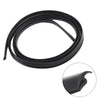 Car Front-Windshield Sunroof Weatherstrip Rubber Black Seal Strip Trim 2m