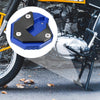 SUZUKI Hayabusa GSX1300R Set Motorcycle Kickstand Stand Pad Black Blue