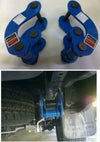 Isuzu D-Max 2 x Extended 2" Rear Comfort Shackles (2012-2020)