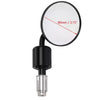 Cafe Race Motorcycle Black Round Aluminum Handle Bar End Mirrors