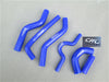 Kawasaki KX250F KXF250 BLUE silicone radiator hose kit (2007-2008)