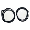 2x Rear Door Rubber Weatherstrip Fits Toyota Corolla Altis ZZE122 Sedan 2001-07